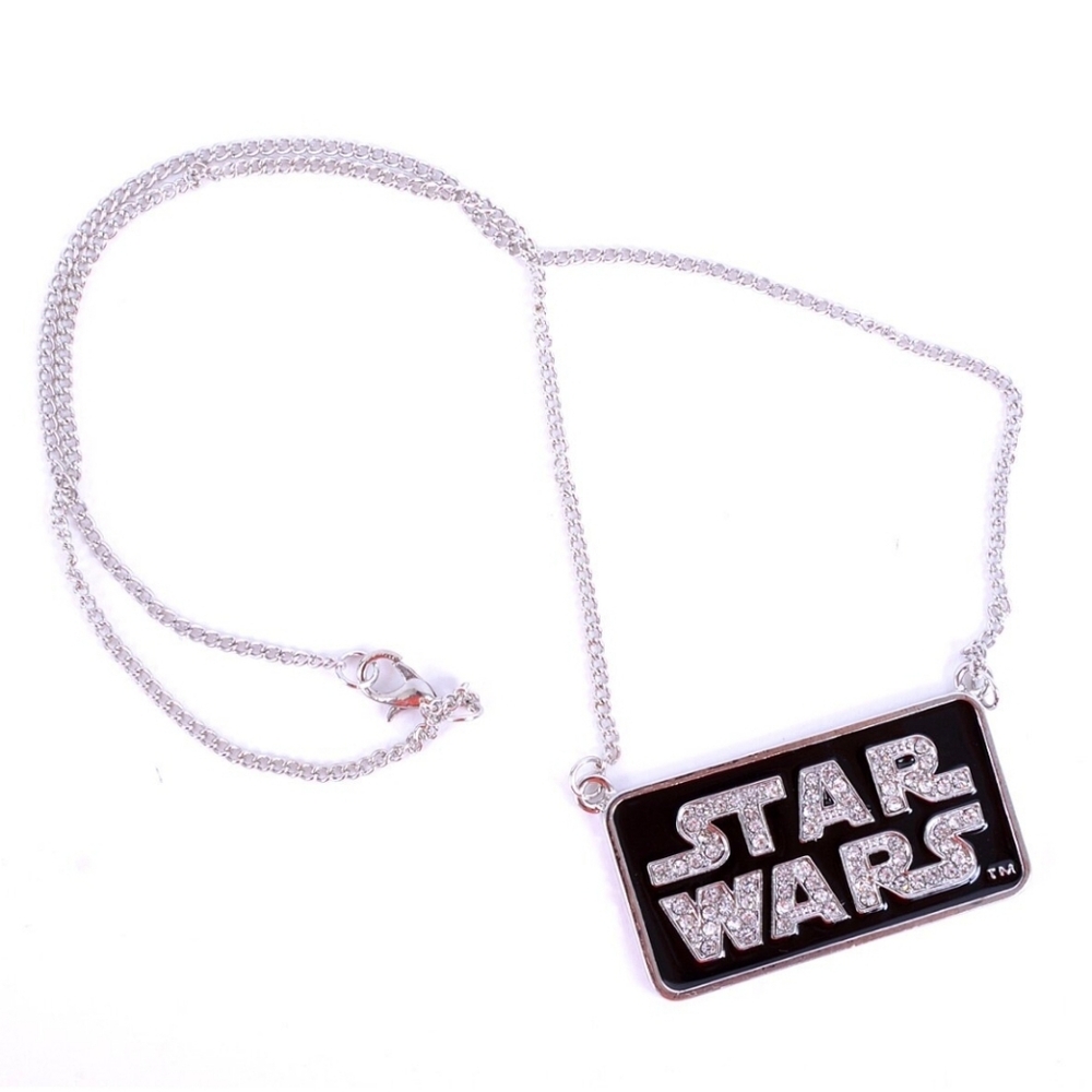 Bioworld Star Wars Silver Pendant Necklace